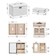 large travel jewelry case